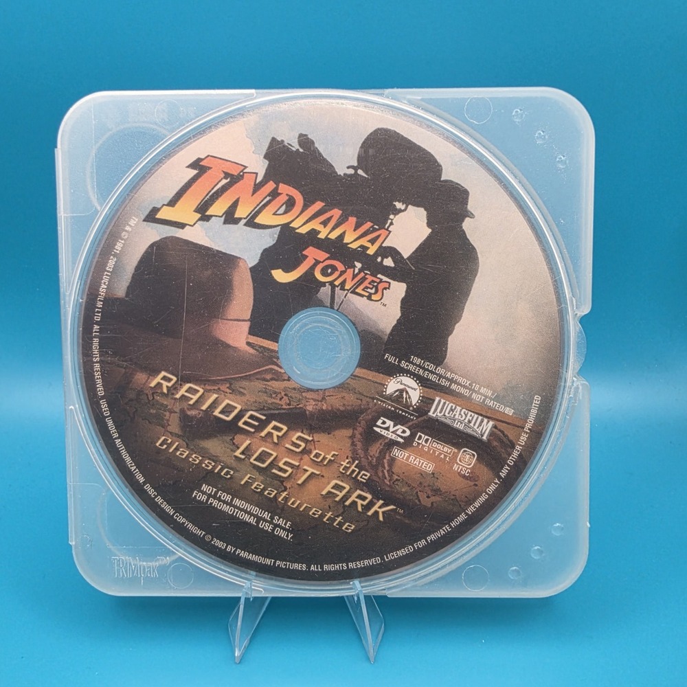 Indiana Jones Raiders of the Lost Ark Classic Featurette DVD Best Buy Exclusive